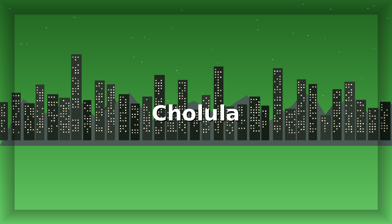 Chat Cholula - Imagen representativa de Cholula