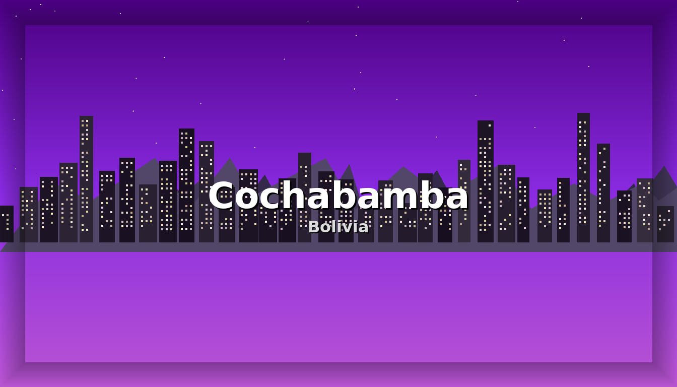 Chat Cochabamba Bo - Imagen representativa de Cochabamba Bo